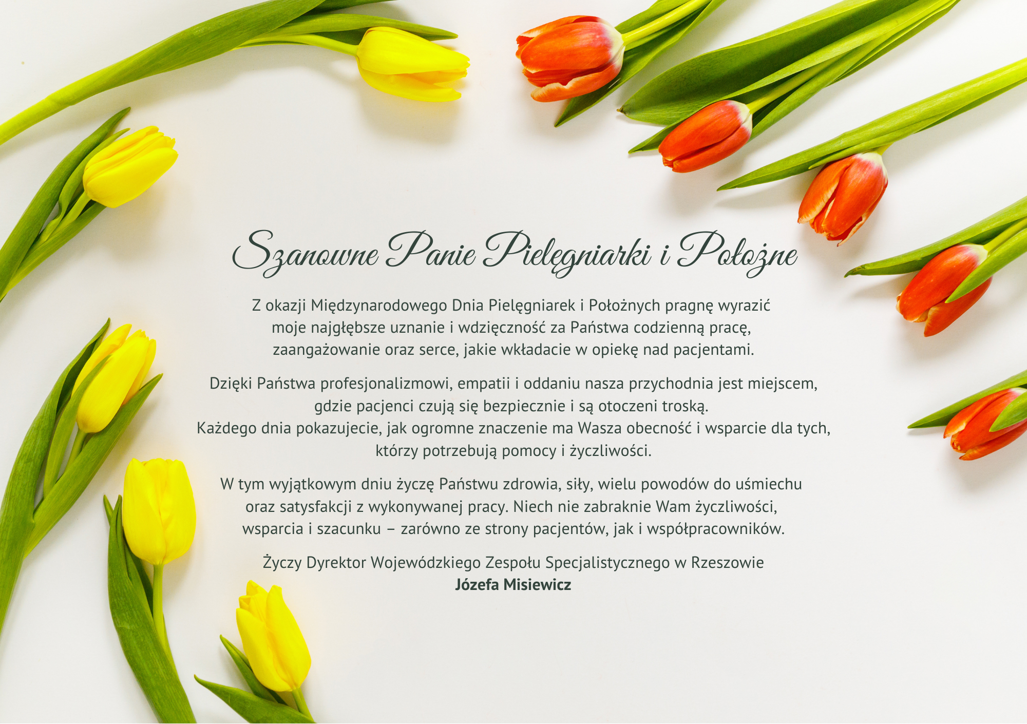 zyczenia dla pielegniarek i poloznych