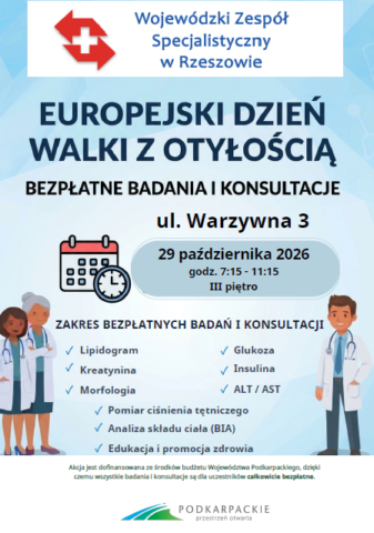 Bezpłatne badania oraz pomiary diagnostyczne w ramach Dnia Walki z Otyłością
